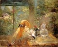 auf der Veranda Berthe Morisot